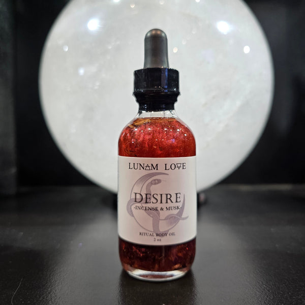 Desire Ritual Body Oil - Lunam Love Desire Ritual Body Oil - Lunam Love