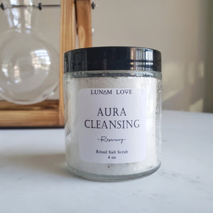 Aura Cleansing Salt Scrub, 4 oz