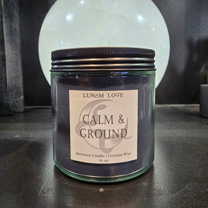 Calm & Ground Ritual Candle