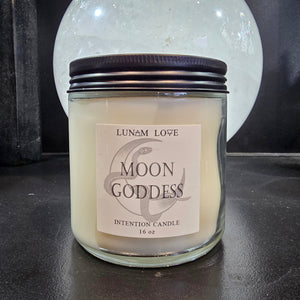 Moon Goddess Ritual Candle