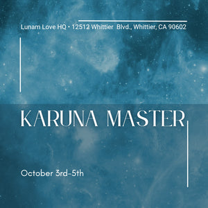 Karuna Reiki Master Class (November 3rd - 5th)