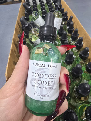 Goddess Codes Ritual Body Oil