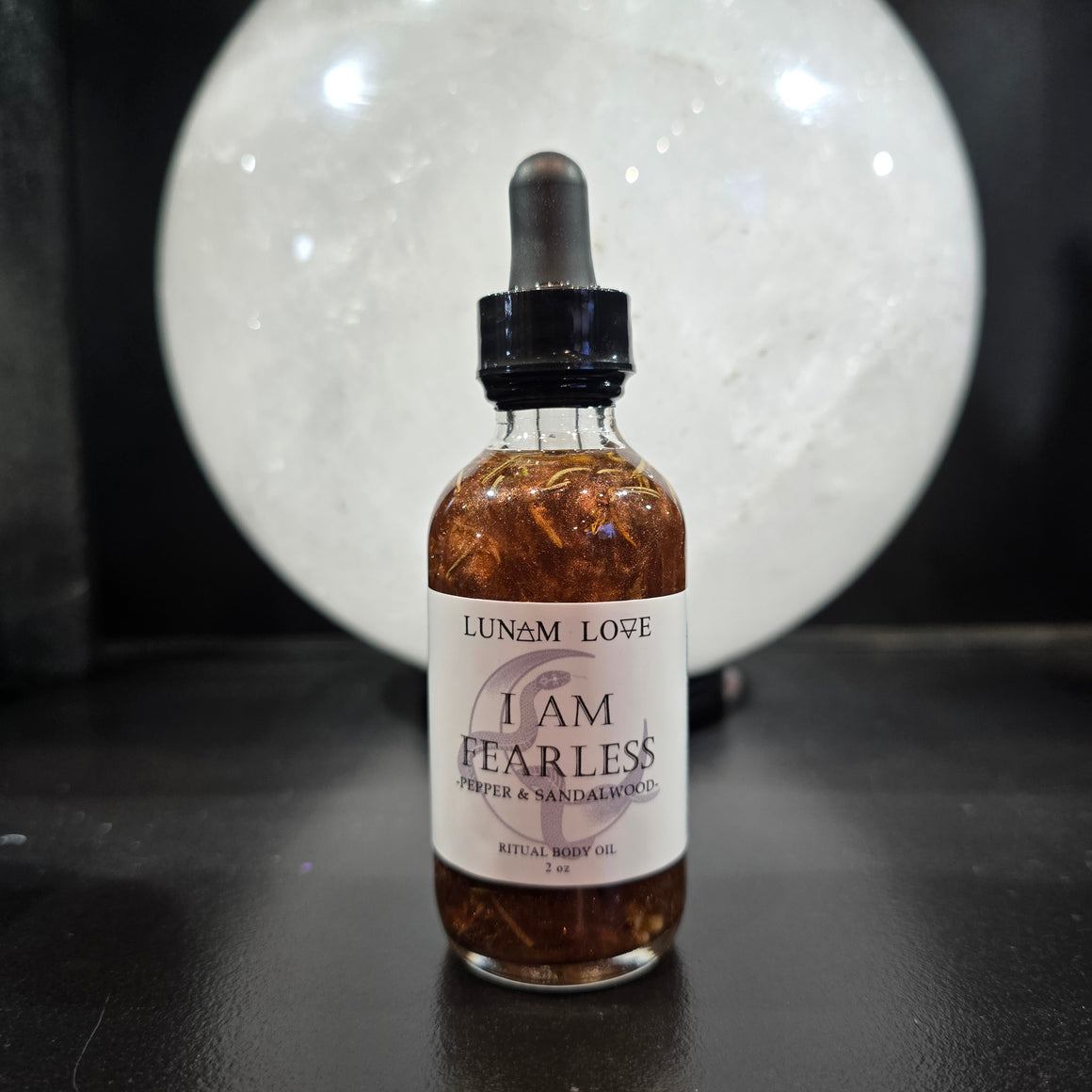 I Am Fearless Ritual Body Oil