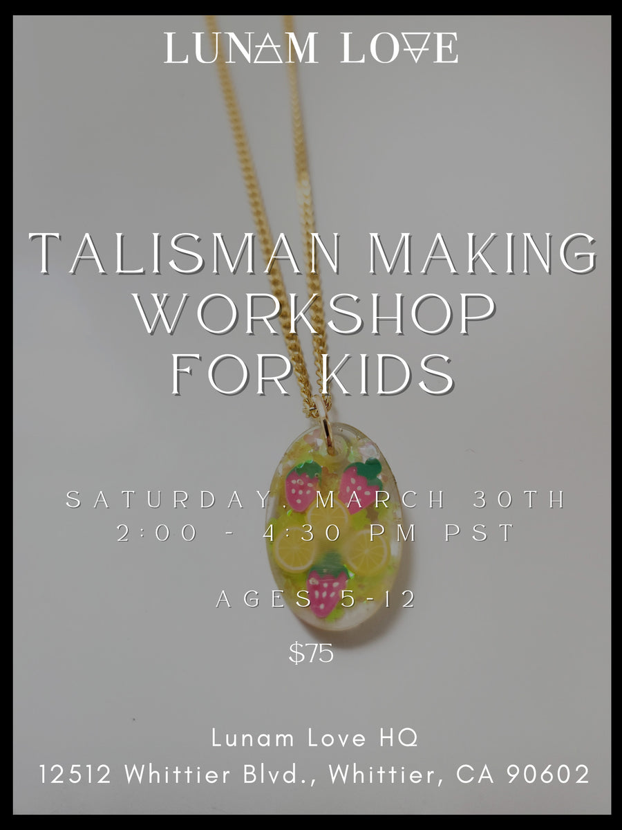 Talisman Making Workshop for Kids
