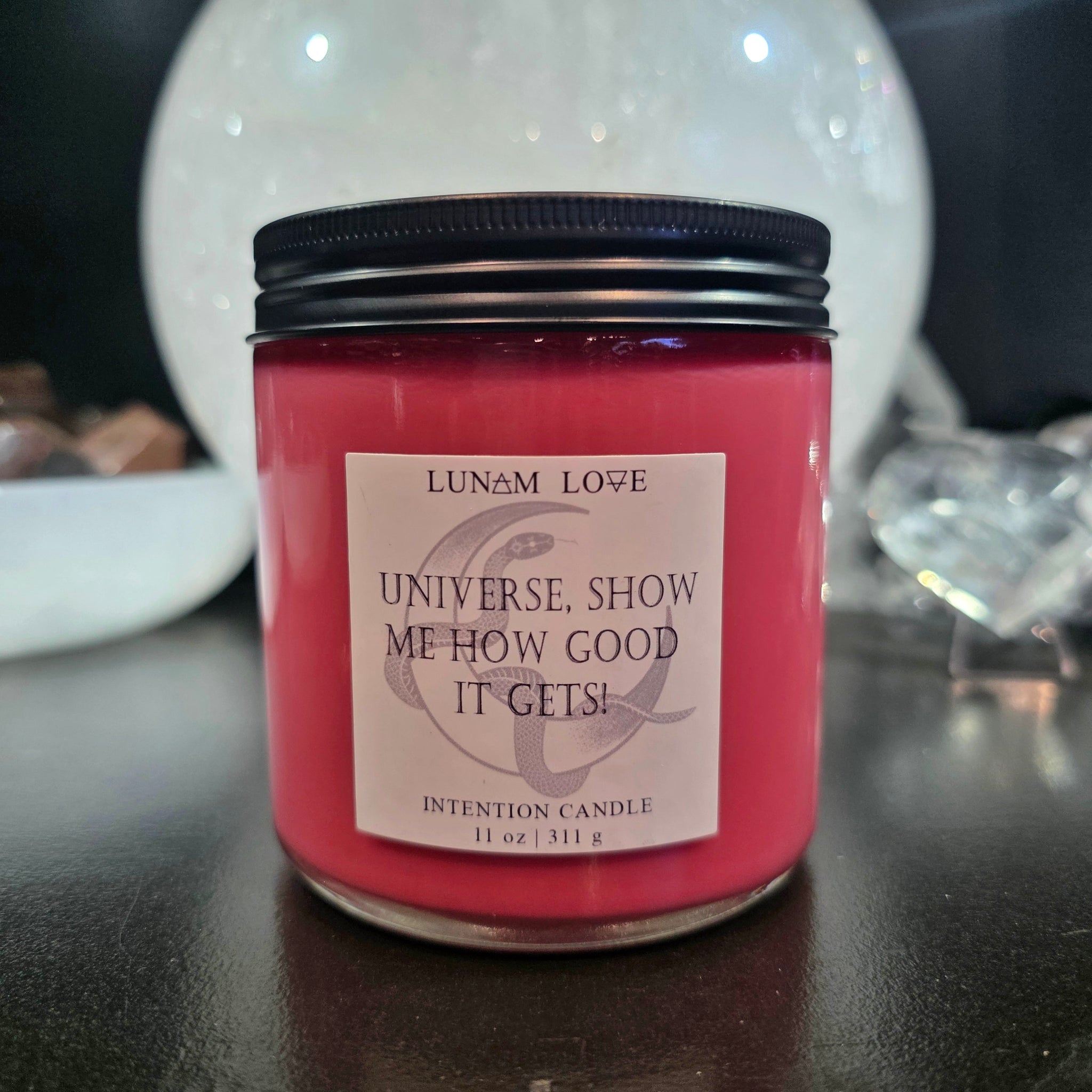 Universe, Show Me How Good It Gets! Ritual Candle