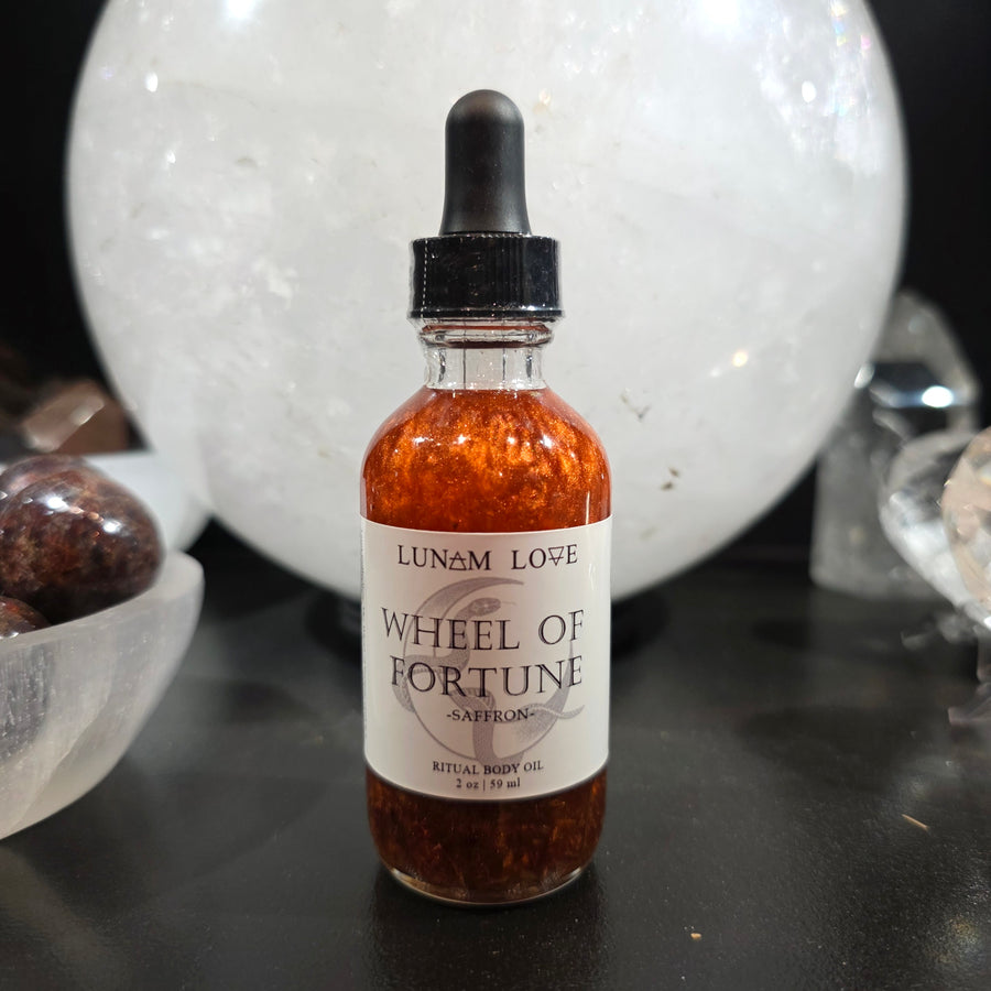 Wheel of Fortune Ritual Body Oil