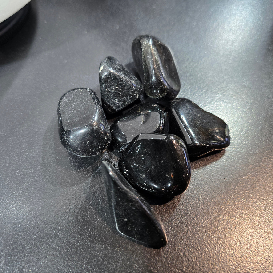 Black Tourmaline Crystal Tumble
