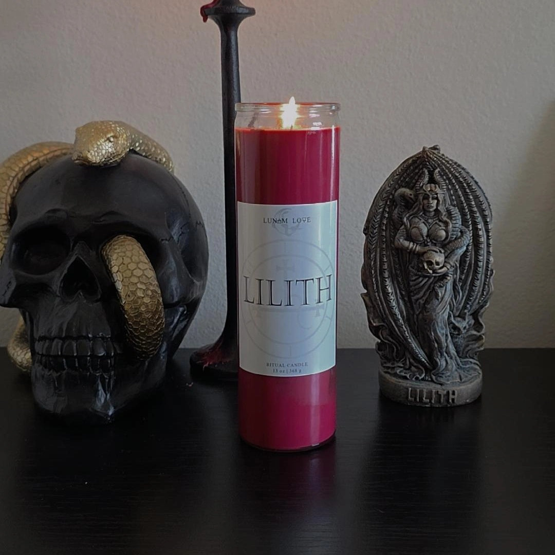 Lilith Prayer Candle