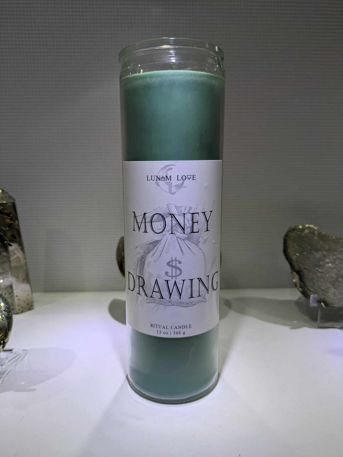 Money Drawing Ritual Candle