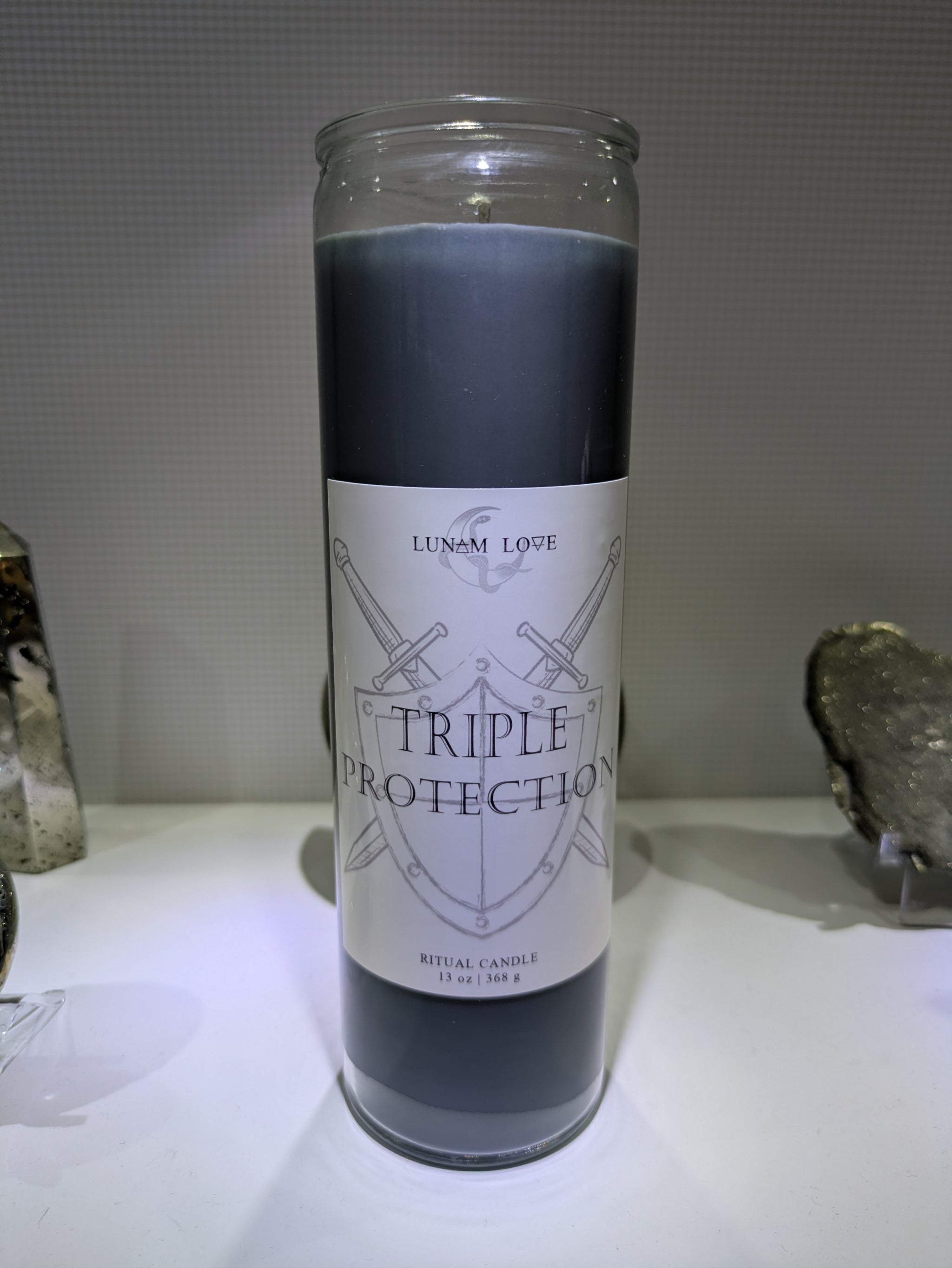 Triple Protection Ritual Candle