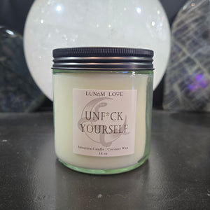 Unf*ck Yourself Ritual Candle