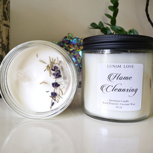 Home Cleansing Candle, Glass