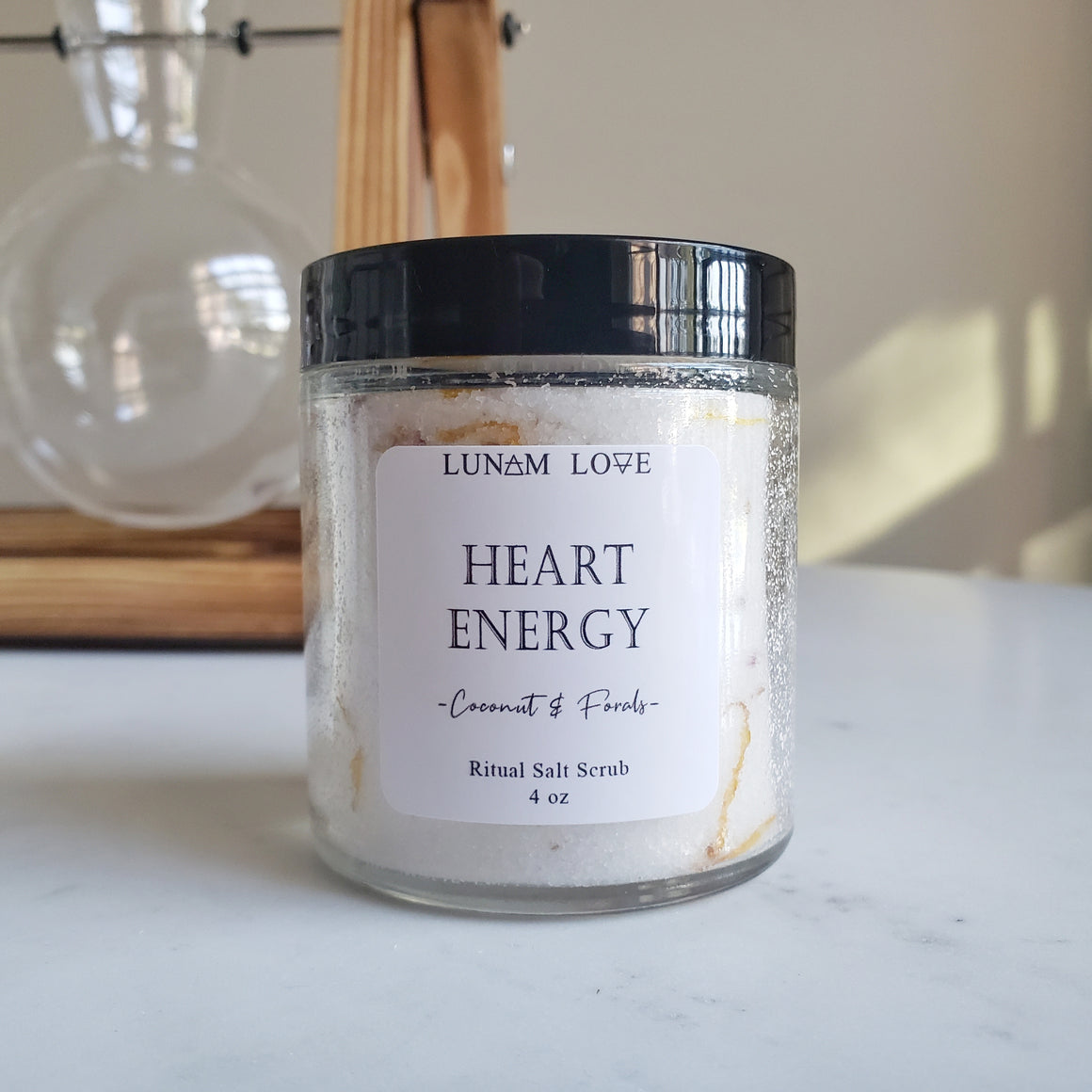 Heart Energy Salt Scrub, 4 oz