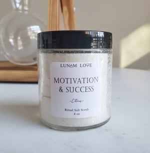 Motivation and Success Salt Scrub, 4 oz