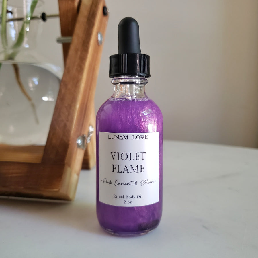 Violet Flame Body Oil
