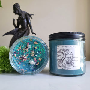 Sea Witch Candle, Glass