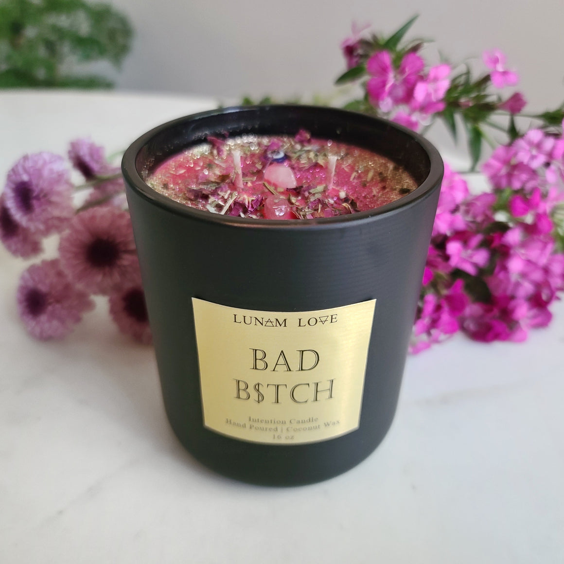 Bad B$tch Candle, Glass